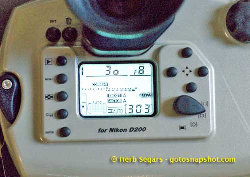 D300 LCD Screen